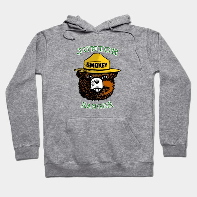 SMOKEY THE BEAR JUNIOR RANGER Hoodie by Cult Classics